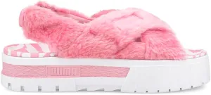 PUMA Womens Baby Phat X Mayze Platform Casual Sandals Casual - Pink - Size 7.5 M
