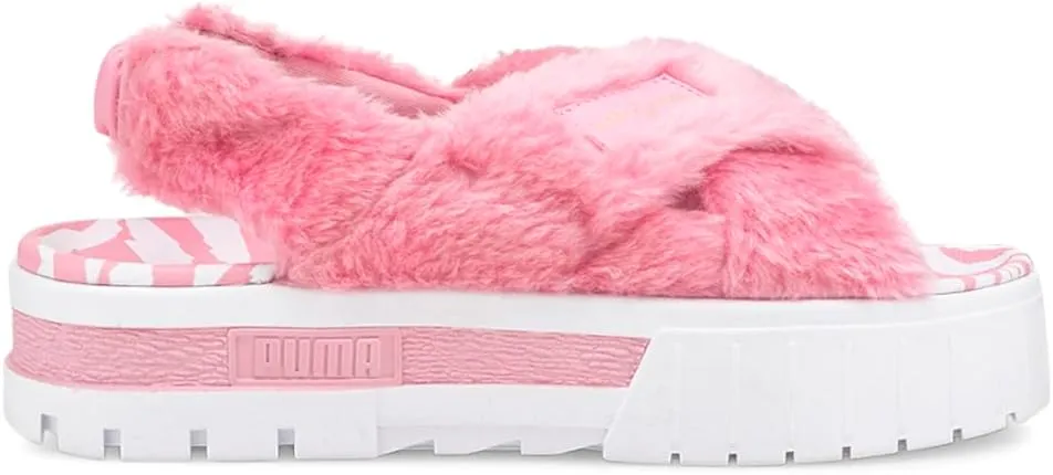 PUMA Womens Baby Phat X Mayze Platform Casual Sandals Casual - Pink - Size 7.5 M