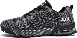 QAUPPE Mens Air Running Shoes Athletic Trail Tennis Sneaker (US7-12.5 D(M)