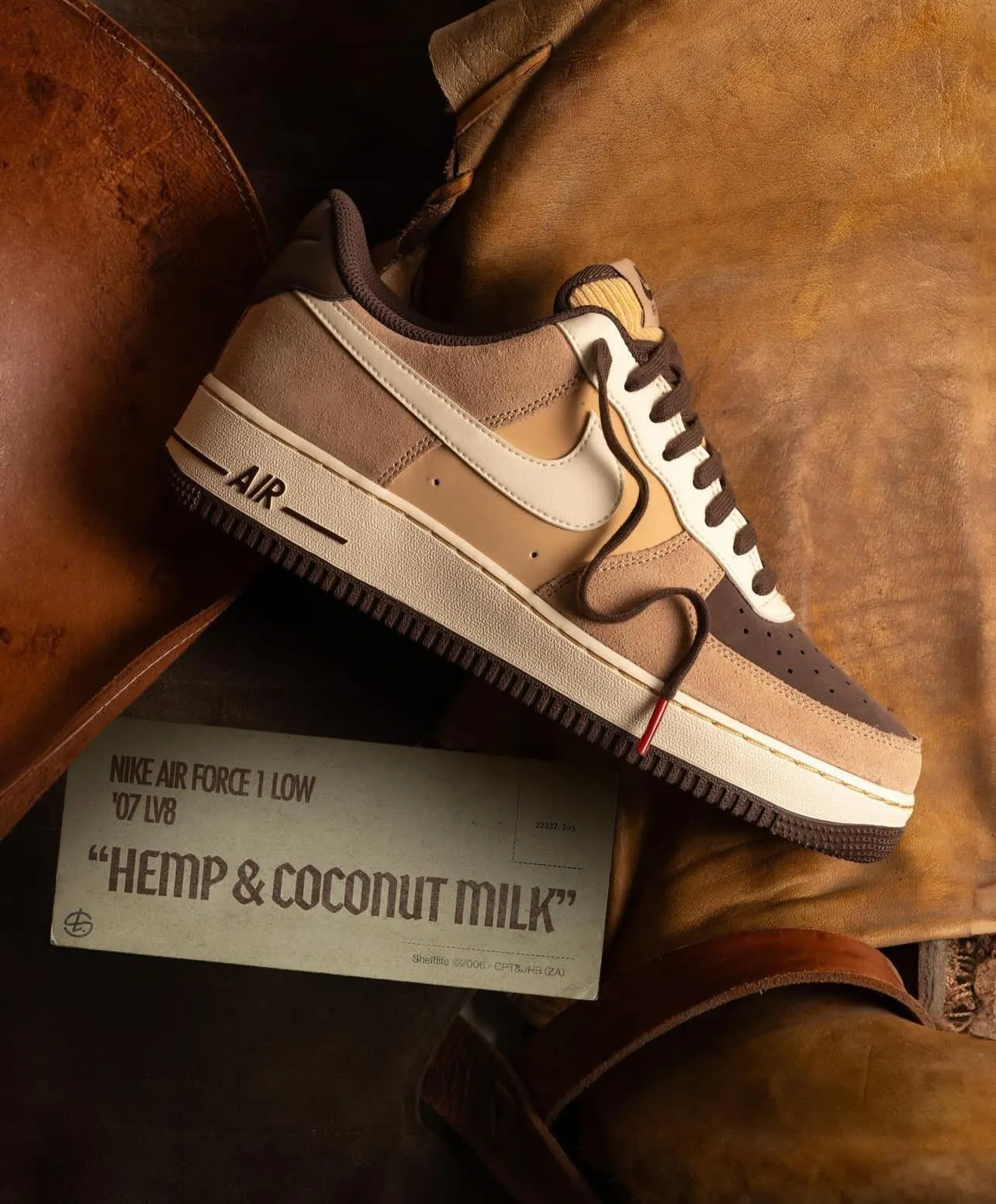 "Nike Air Force 1 Hemp Coconut Milk – Natural Style, Iconic Comfort!"