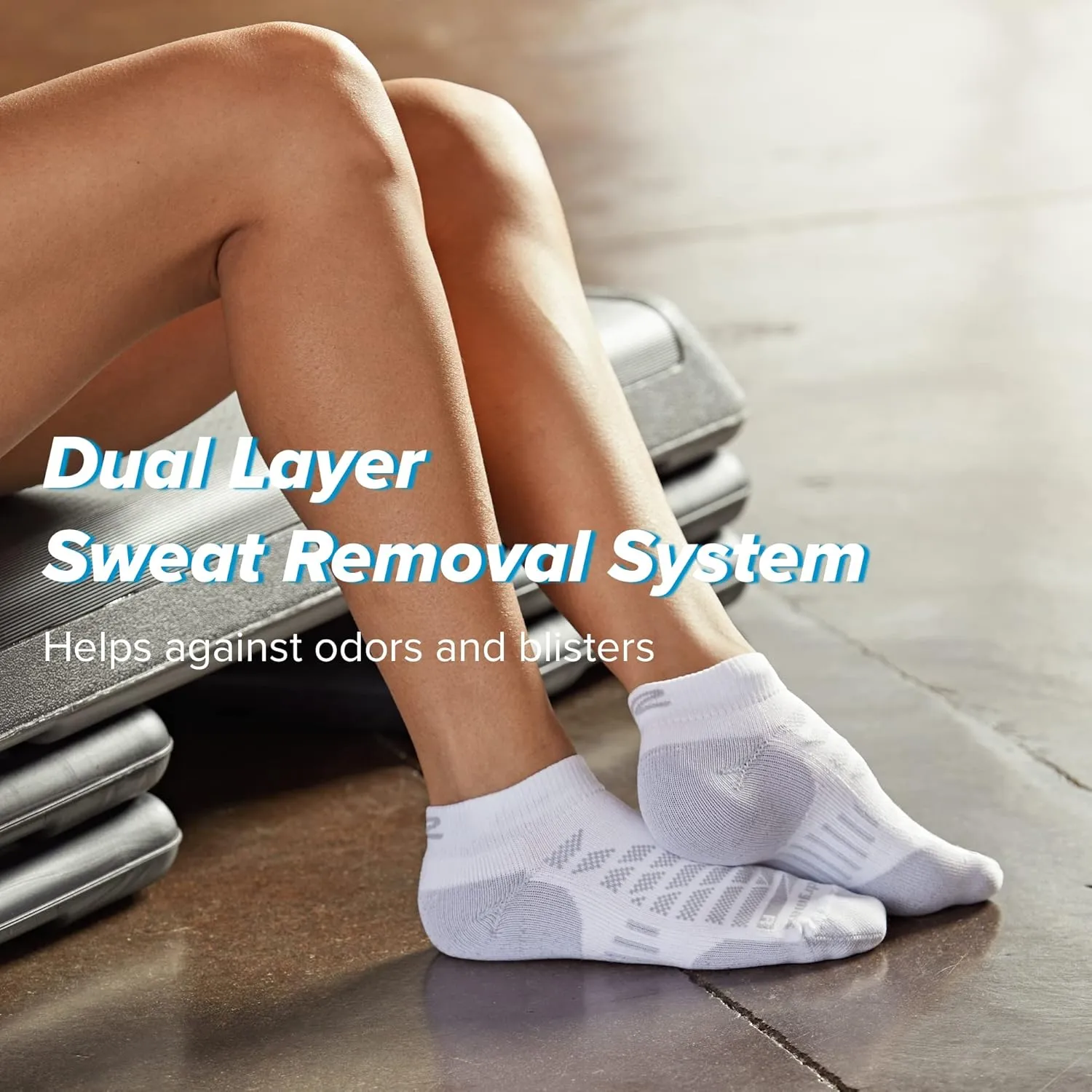 R-Gear Drymax Low Cut Running Socks For Men and Women | Breathable, Moisture Control & Anti Blister | 3 Pack