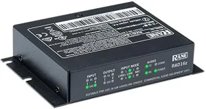 RANE RAD16z | Halogen Interface with Dual Inputs / Dual Outputs / Dual Logic I/O