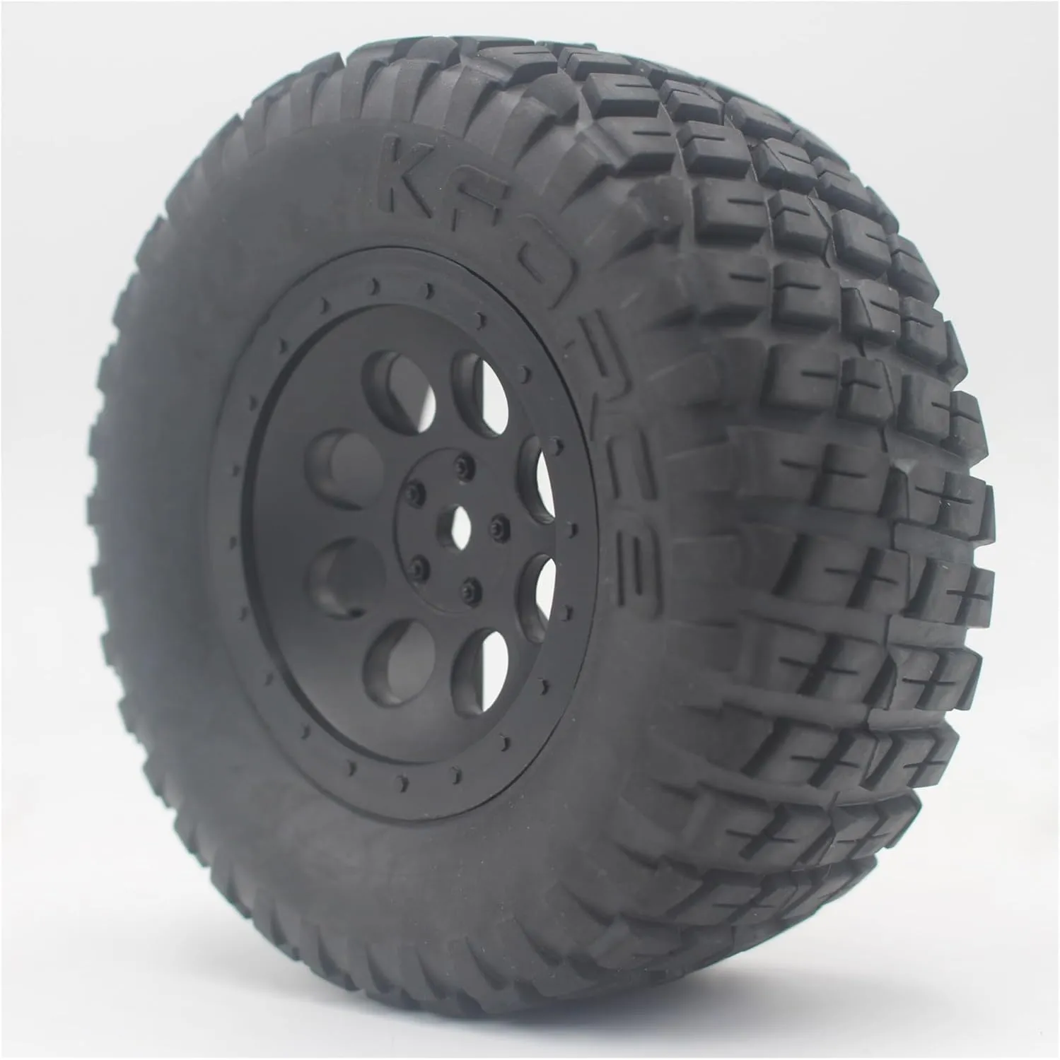 RC Tyre Set for Slash for Arrma for Senton for HuanQi 727 for Vkar 10sc for Hpi for 1/10 Rc Car Truck Tires Tyre Wheel with 12mm Hex 4pcs(29002)