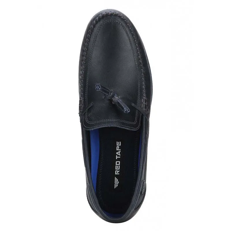 Red Tape Men Blue Boat Shoes