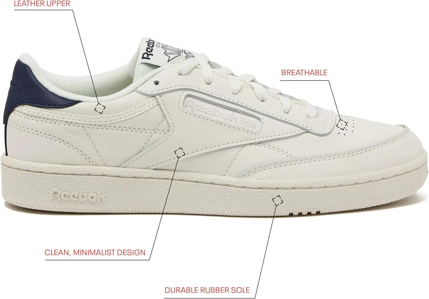 Reebok Men's Club C 85 Tennis Sneaker