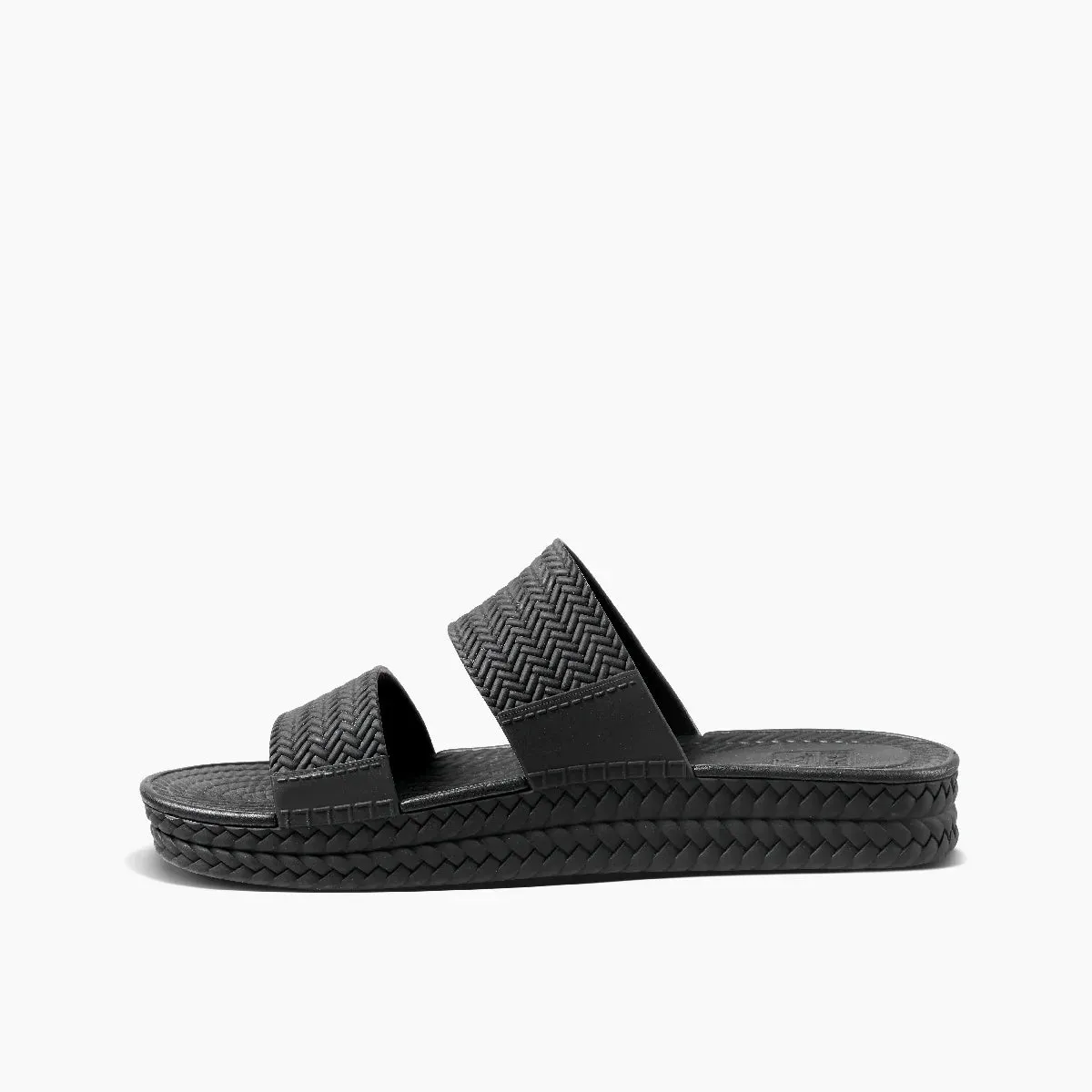 REEF Water Vista Slide Sandal-Black