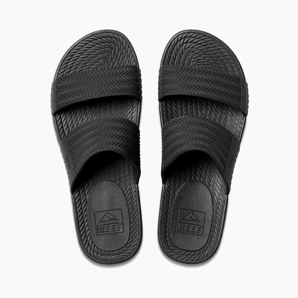 REEF Water Vista Slide Sandal-Black