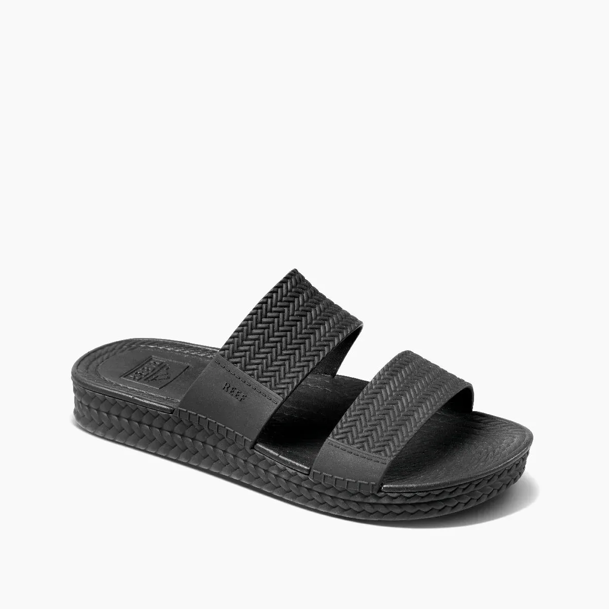 REEF Water Vista Slide Sandal-Black