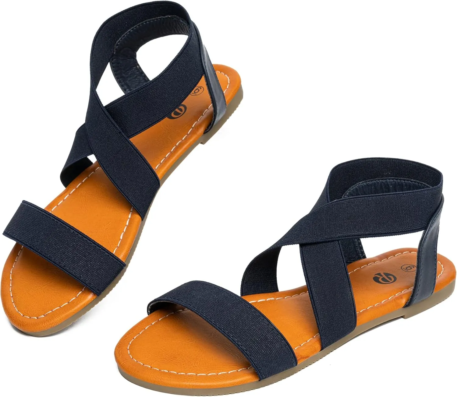 Rekayla Flat Elastic Sandals for Women