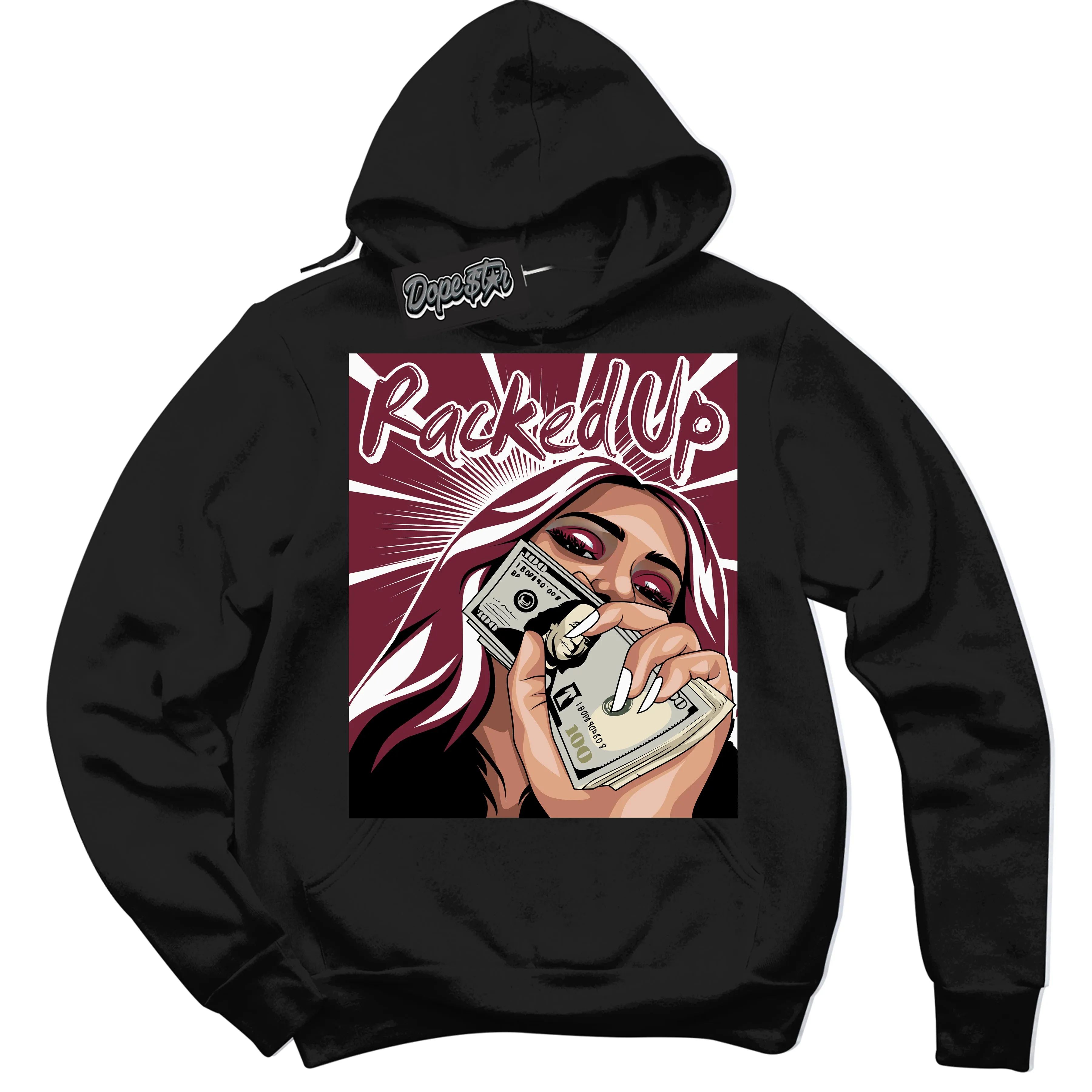 Rings Team Red 6s Sneaker Hoodie Racked Up Graphic