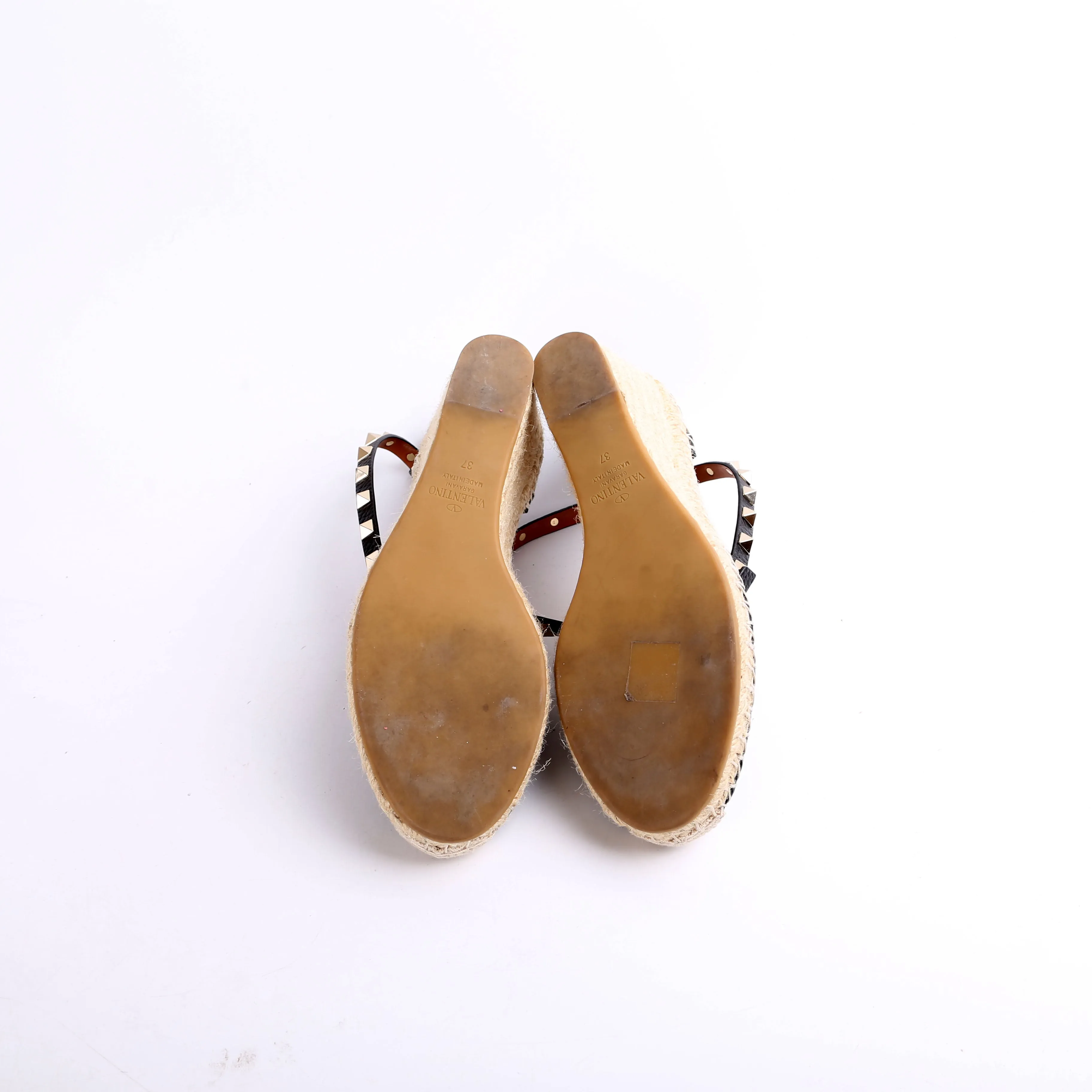 Rockstud Espadrille Wedges Size 37