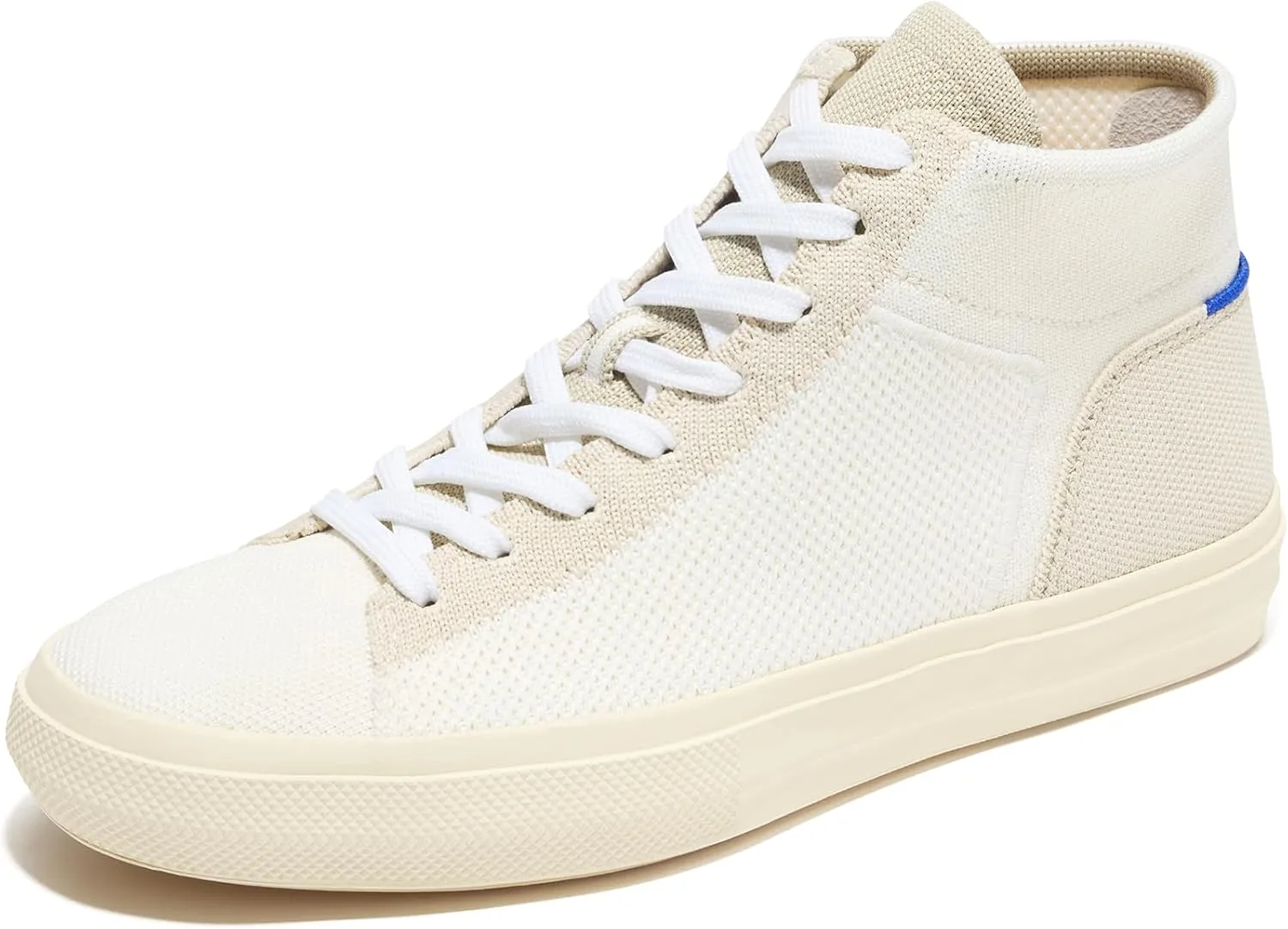 Rothy's The High Top, Men's Lace Up Sneaker for Walking & Casual Comfort, Made from Recycled Plastic Bottles & Machine Washable