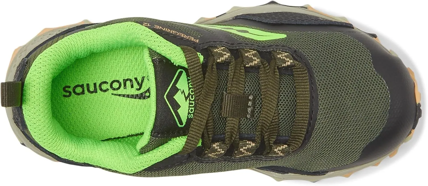 Saucony Unisex-Child Peregrine 12 Shield Sneaker