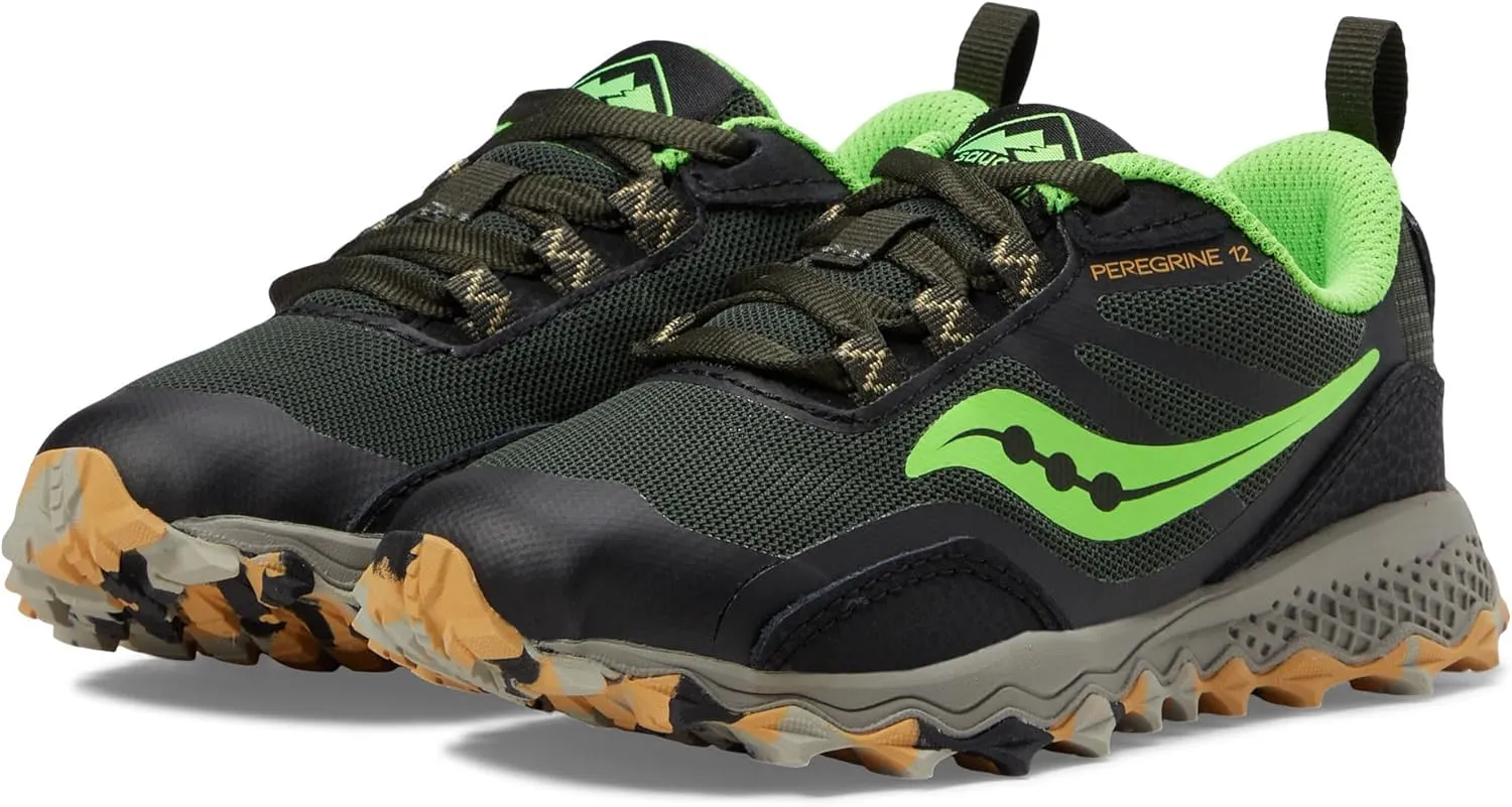 Saucony Unisex-Child Peregrine 12 Shield Sneaker