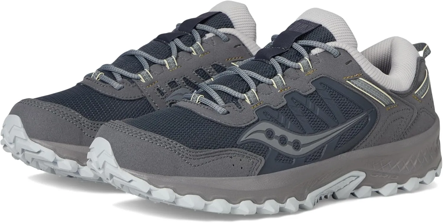 Saucony Unisex Grid Peak Sneaker, Dark Grey/Grey, 12 US Men