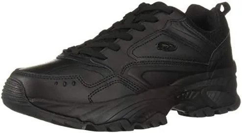 Sebastian Treaded VIP sale Up Top Black Extensive range Sneaker Rubber Low Leather Dr. Scholl's Sole Lace