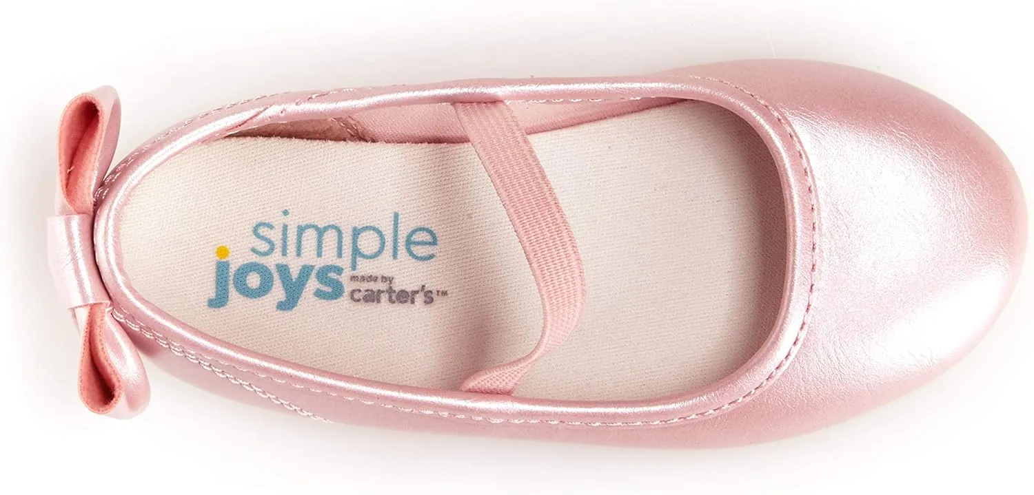 Simple Joys by Carter's Girls and Toddlers' Ana Ballet Flat