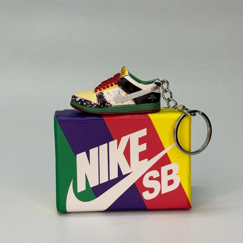 Single Sneaker Keychain - SB Dunk Low What The Paul (No Box)