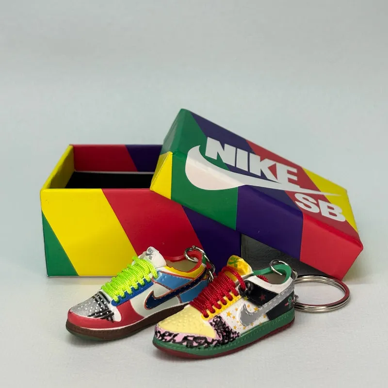 Single Sneaker Keychain - SB Dunk Low What The Paul (No Box)