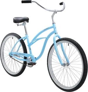 sixthreezero Urban Lady Beach Cruiser Bike, Women's 3 Speed Hybrid Bicycle