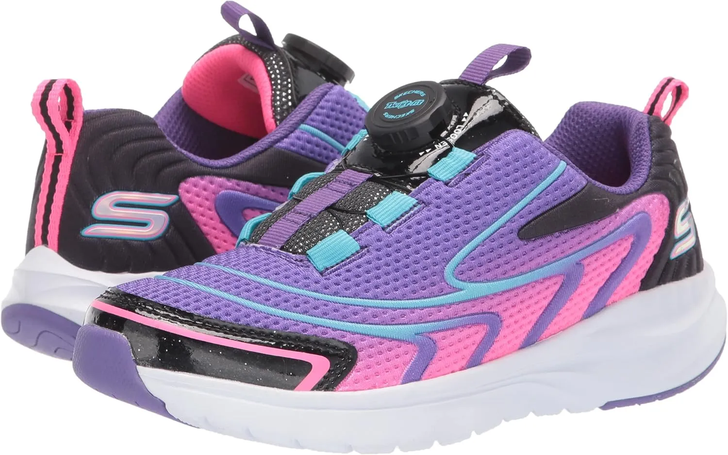 Skechers Girl's Ultra Groove-Swirly Fun Sneaker