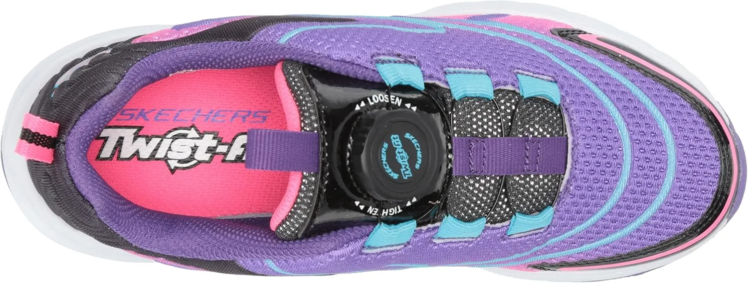 Skechers Girl's Ultra Groove-Swirly Fun Sneaker