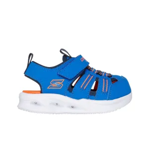 Skechers Sola Glow Boys Sandal - Black/Navy