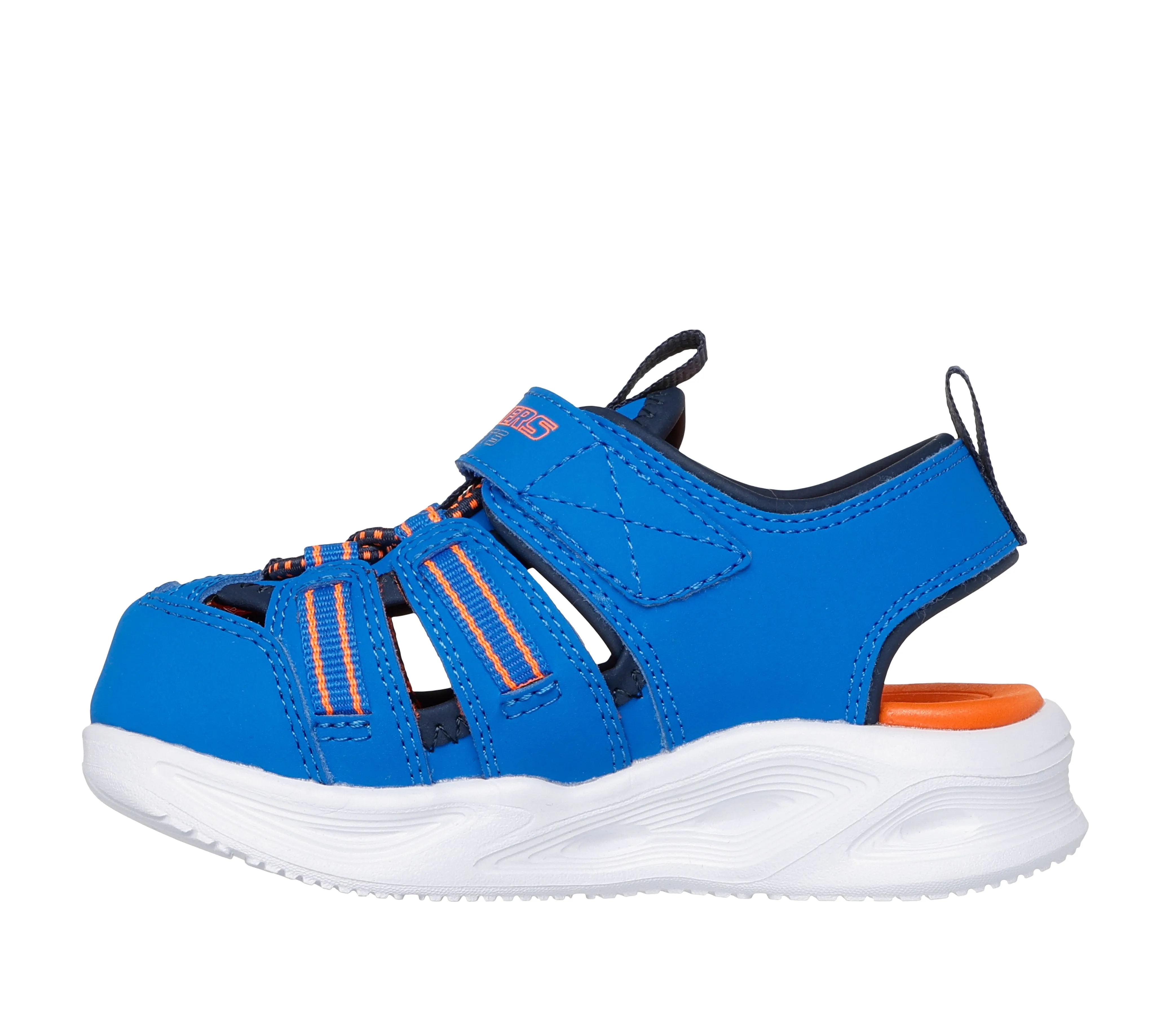 Skechers Sola Glow Boys Sandal - Black/Navy