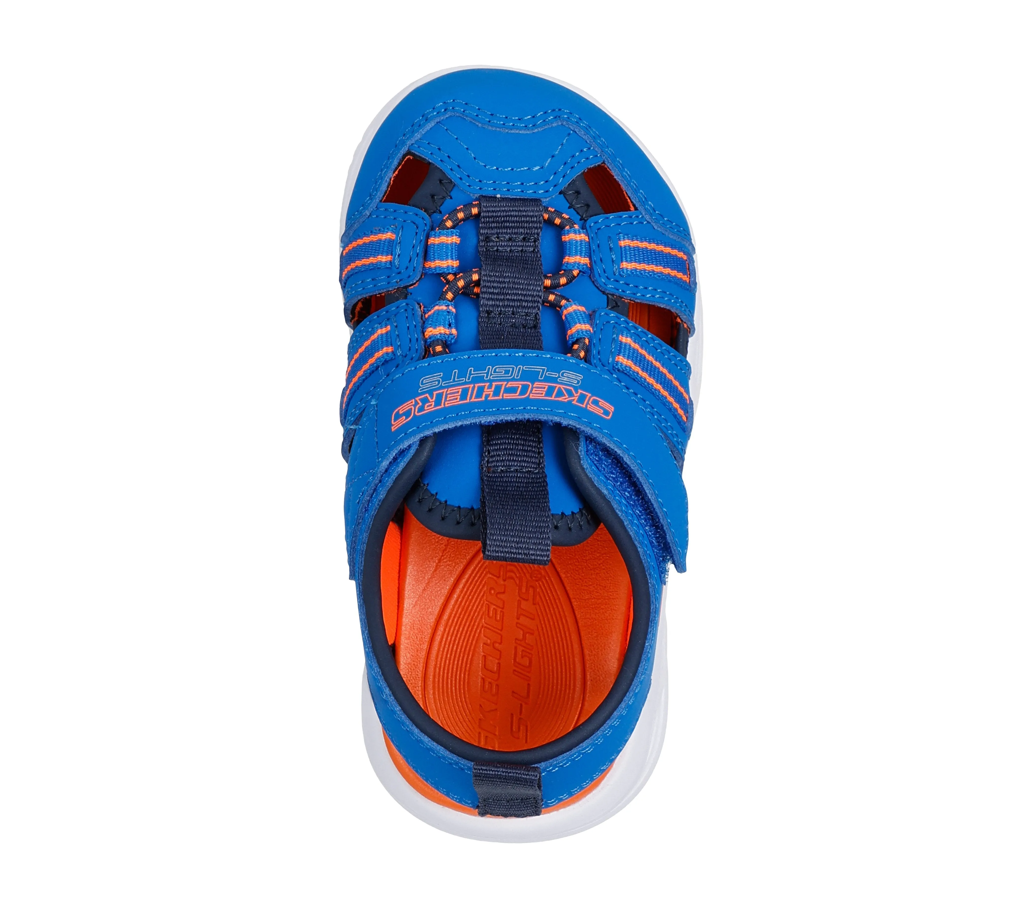 Skechers Sola Glow Boys Sandal - Black/Navy