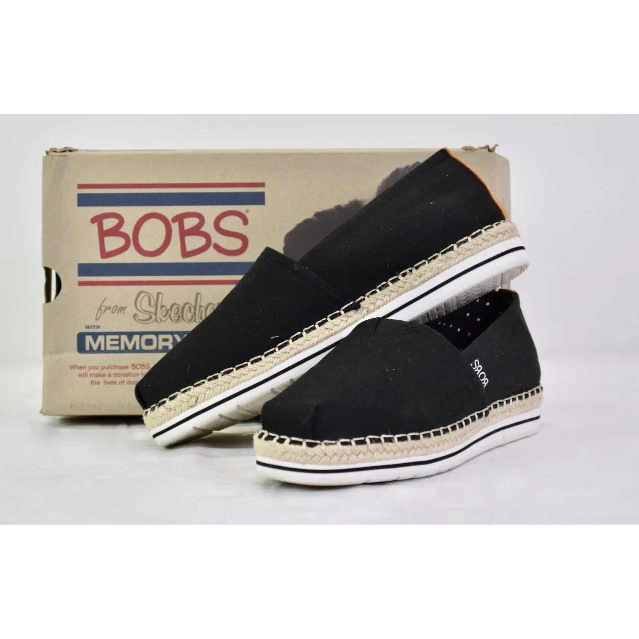 Skechers Women's Bobs Breeze Black 8
