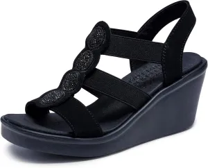 Skechers Women's Rumble On - Camp Glam Sandal