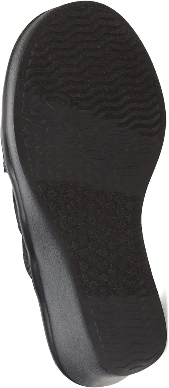 Skechers Women's Rumble on-Heat Maze Wedge Sandal
