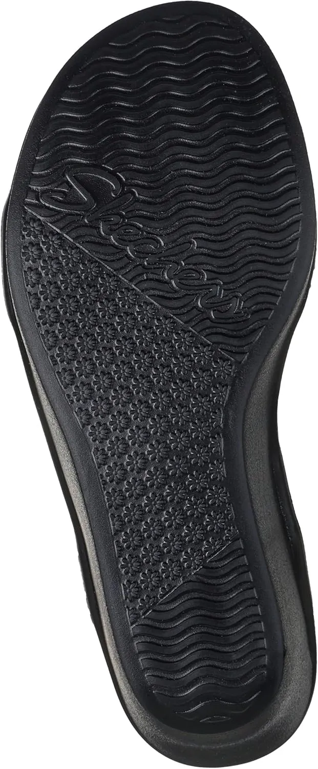 Skechers Women's Rumble on-Sassier DayZ Wedge Sandal