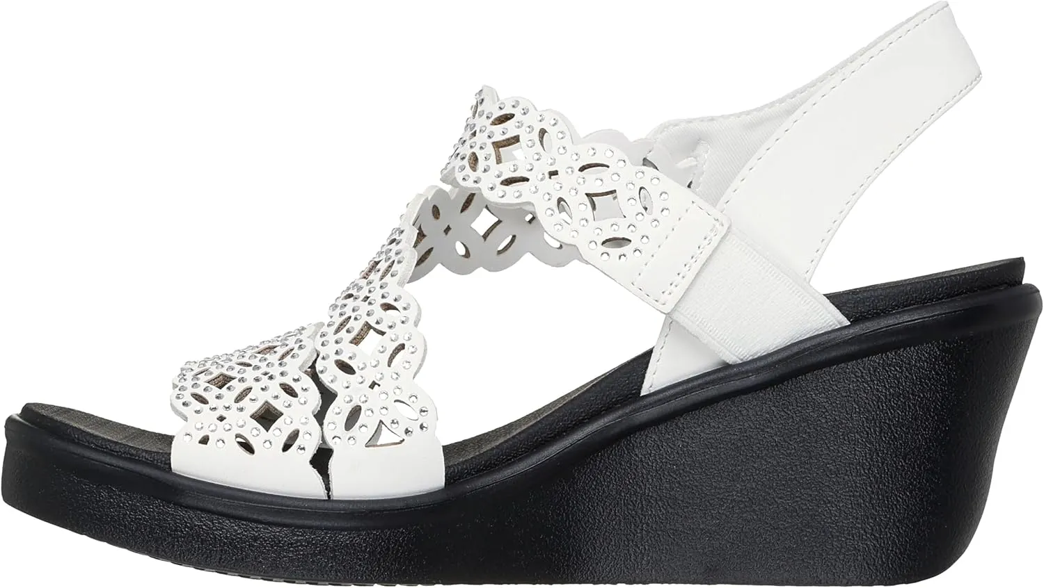 Skechers Women's Rumble on-Sassier DayZ Wedge Sandal