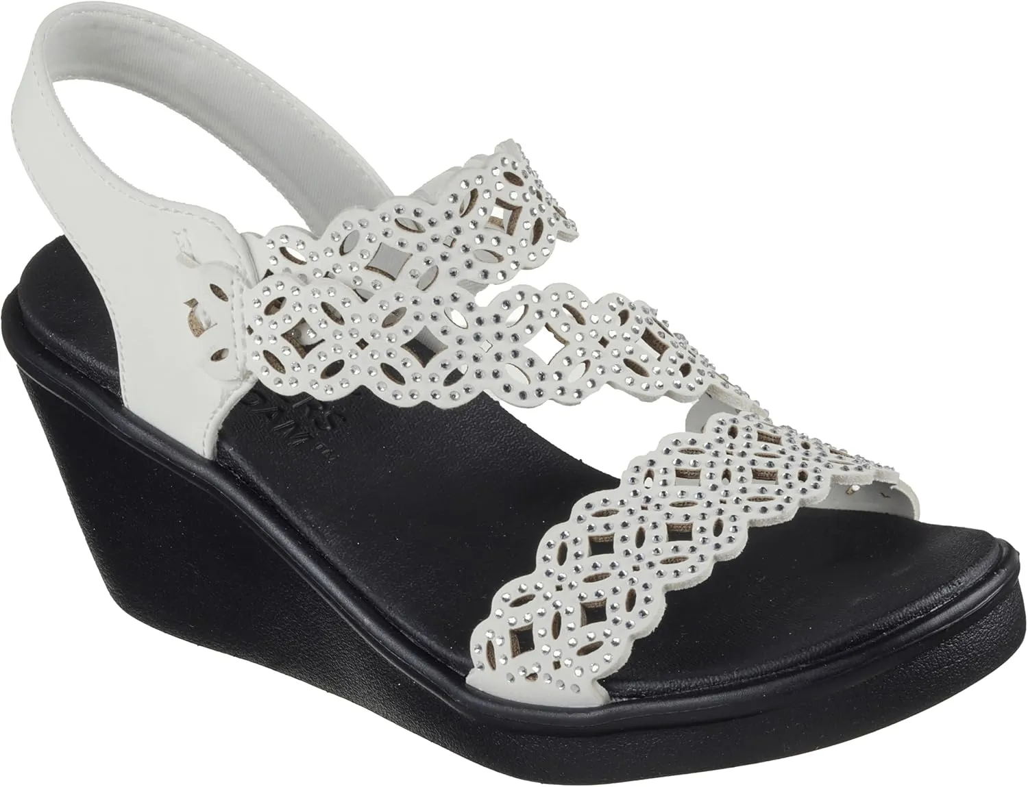 Skechers Women's Rumble on-Sassier DayZ Wedge Sandal
