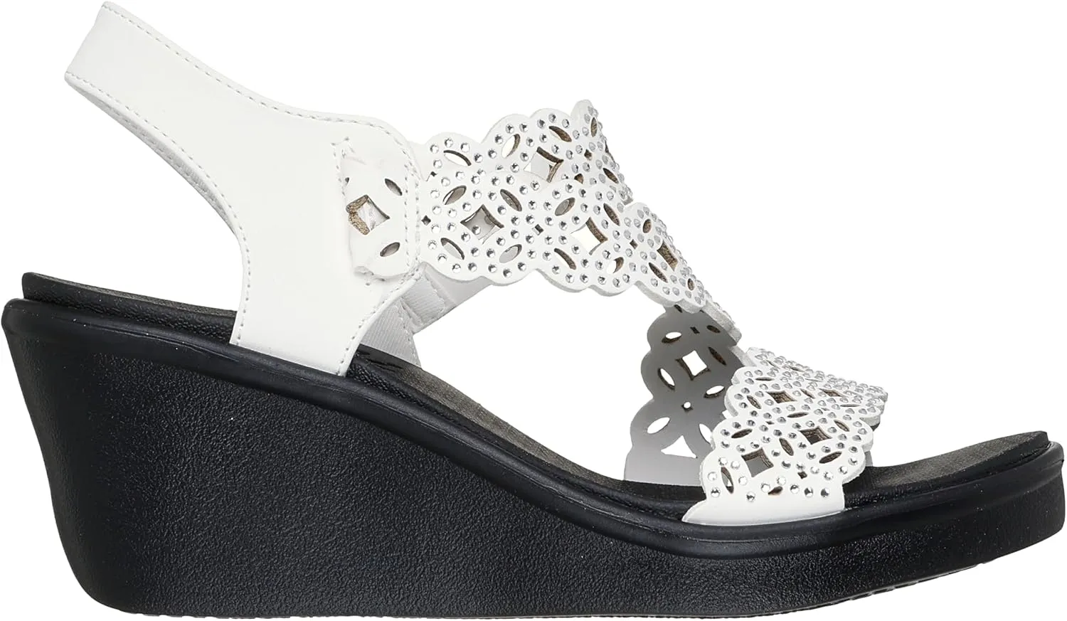 Skechers Women's Rumble on-Sassier DayZ Wedge Sandal