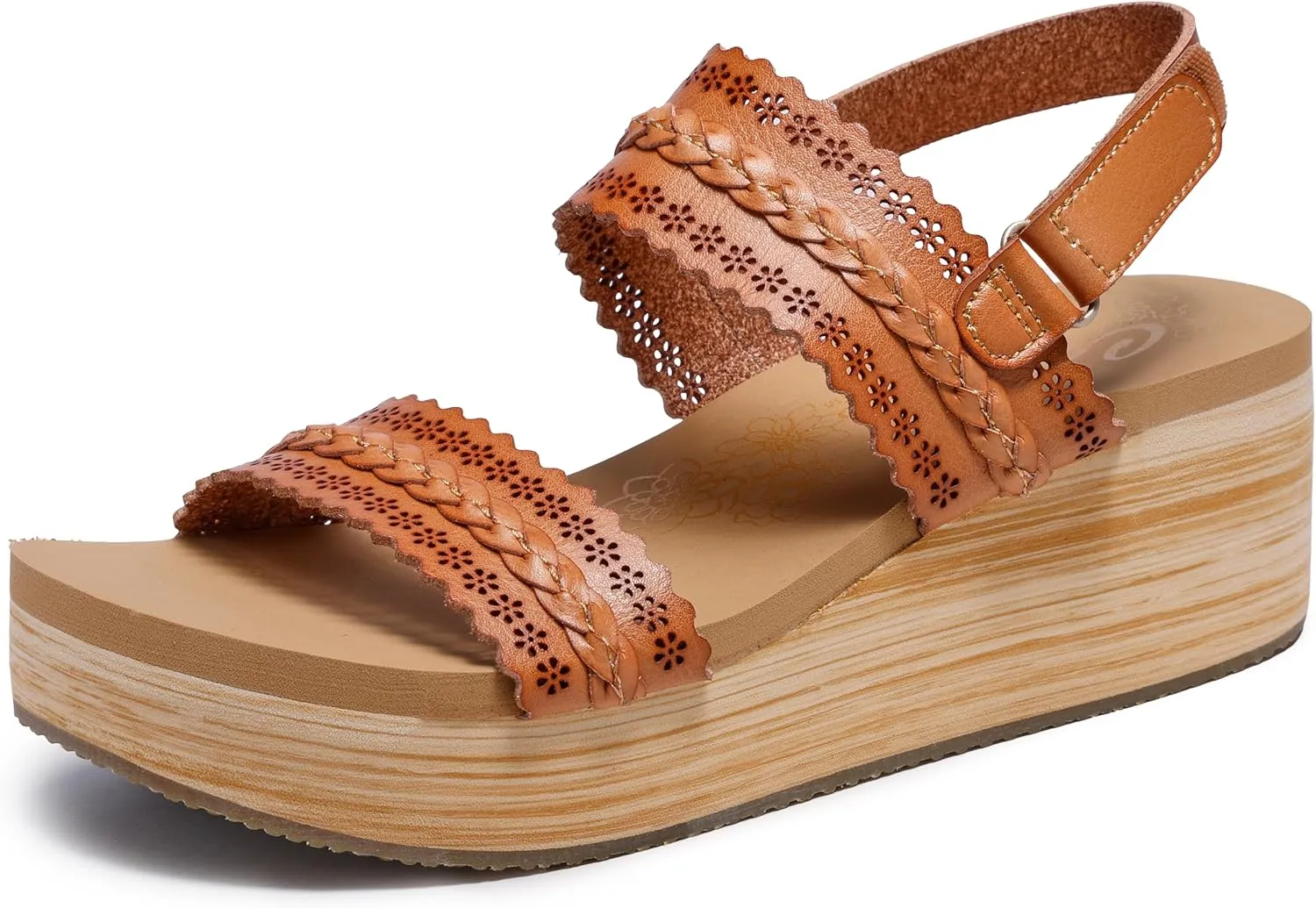 Skechers Women's Summers-Coastal Stroll Wedge Sandal