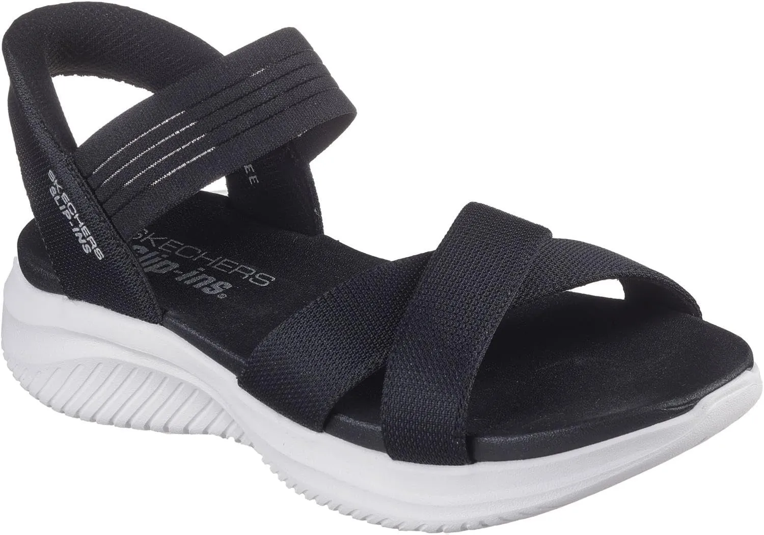Skechers - Womens Ultra Flex 3.0 - Never Netter Slip On Shoes, Color Black, Size: 6 W US