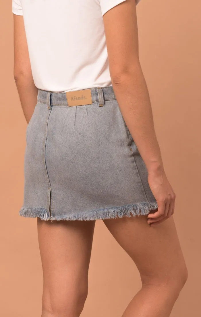 Skirt Customer-approved Coupe - Afends Denim Womens Flexible