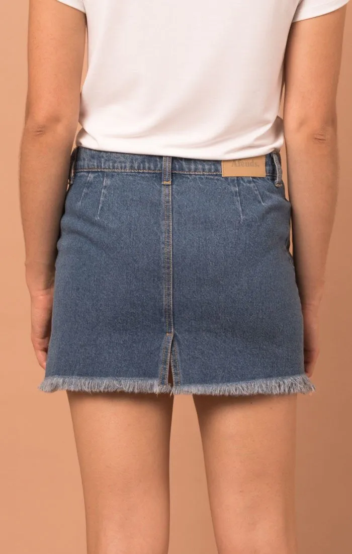 Skirt Customer-approved Coupe - Afends Denim Womens Flexible