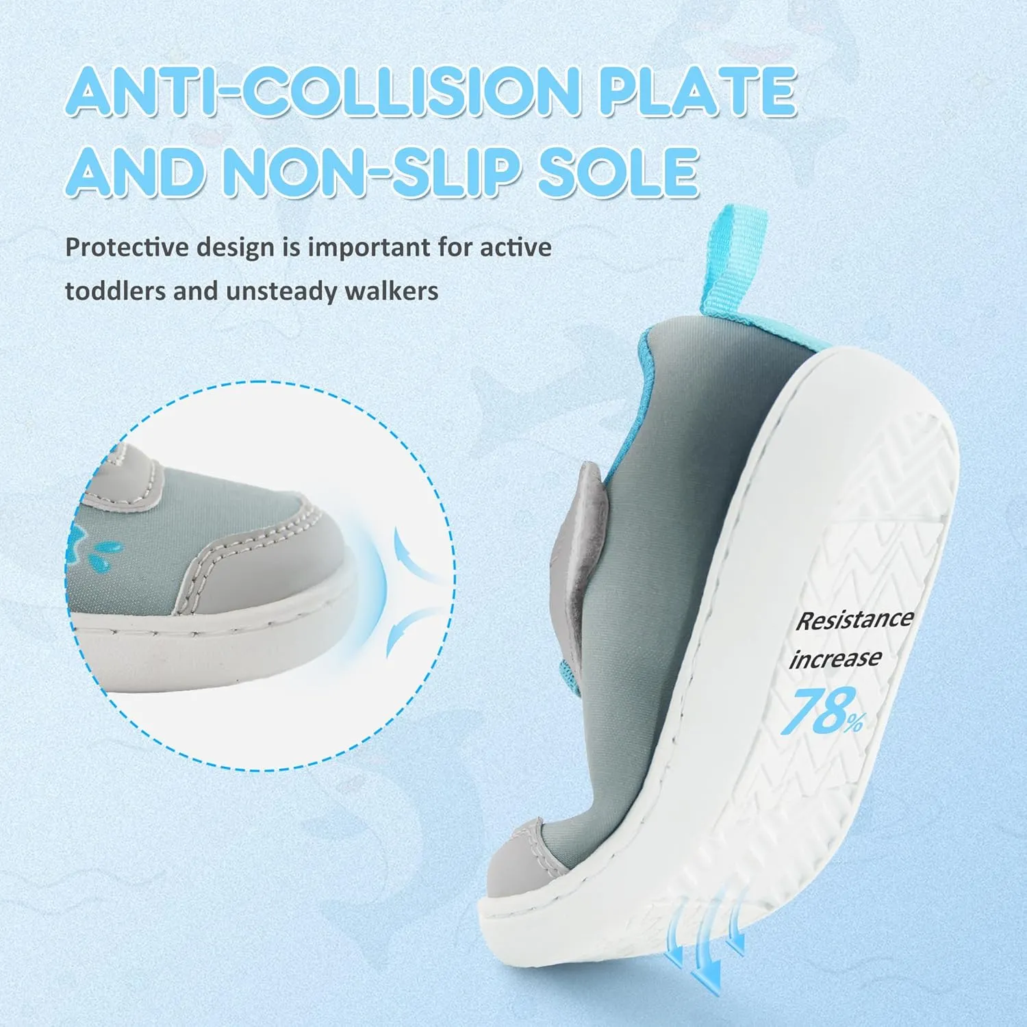SKYWHEEL Toddler Girls Boys Tennis Shoes Wide Toe Box Barefoot Cartoon Walking Running Sneakers Breathable Slip On Lightweight Shoes for Little Kids