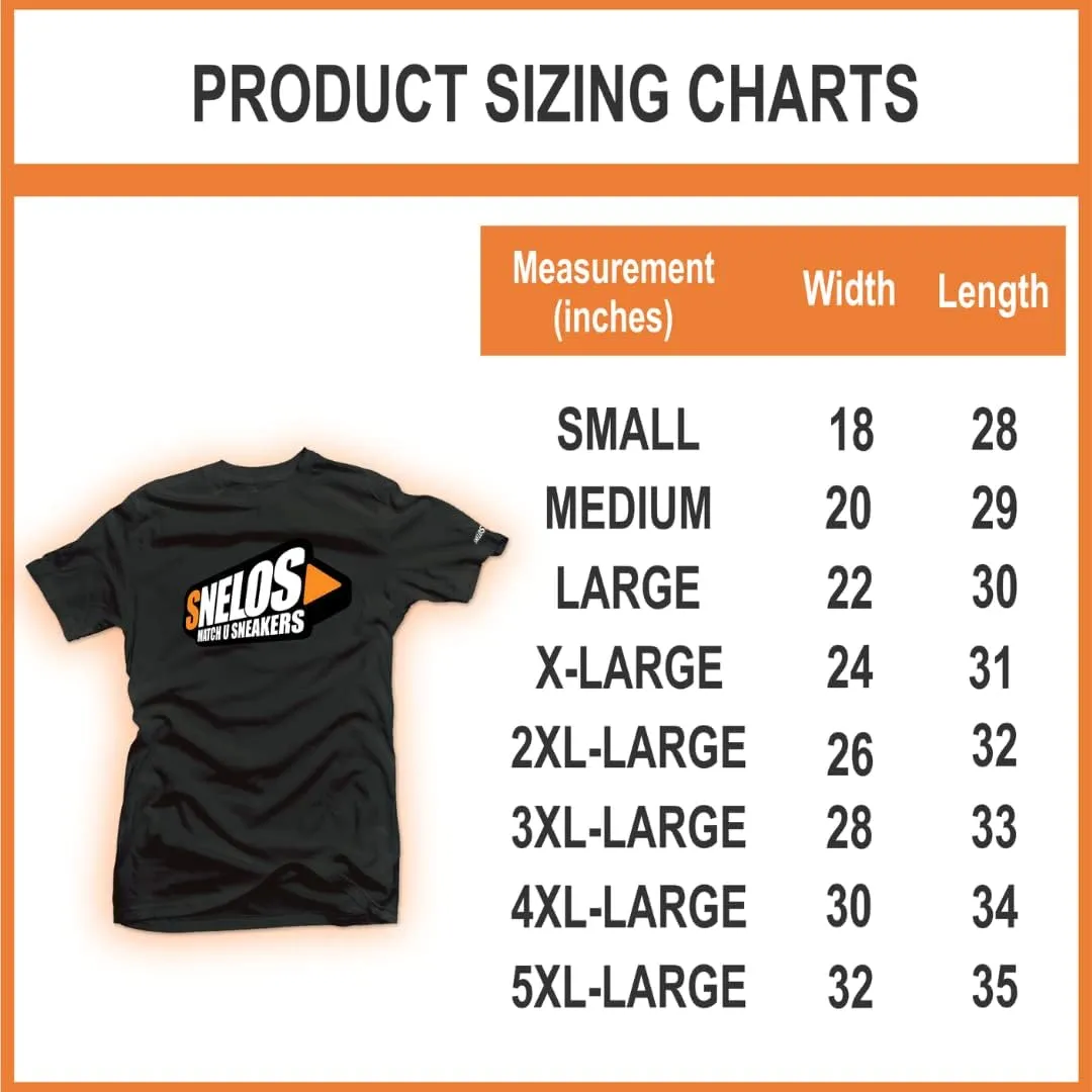 SNELOS Shirt to Match Jordan 3 Black Cement Tee to Match Sneakers Jersey-Drippy Shirt for Sneakerheads