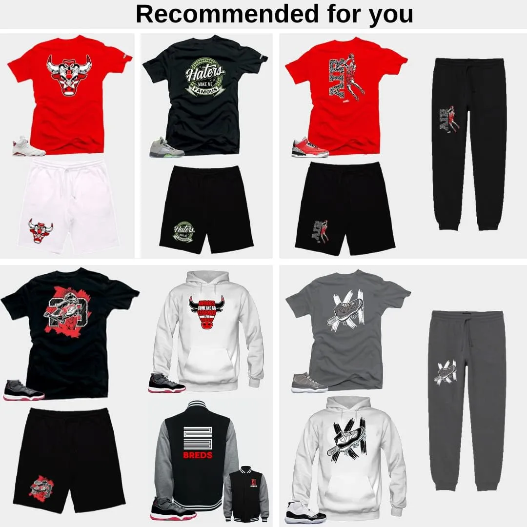 SNELOS Shirt to Match Jordan 3 Black Cement Tee to Match Sneakers Jersey-Drippy Shirt for Sneakerheads