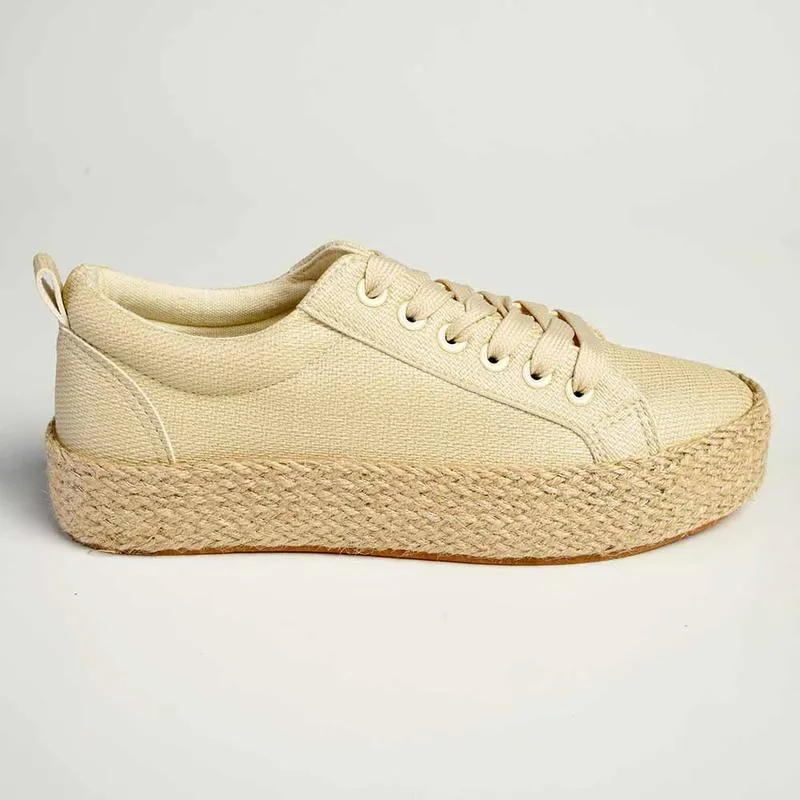Soft Style By Hush Puppies Foster Sneaker - Light Gold