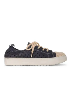 Soft Turkish Leather Sneaker | NAVY | UBER YY