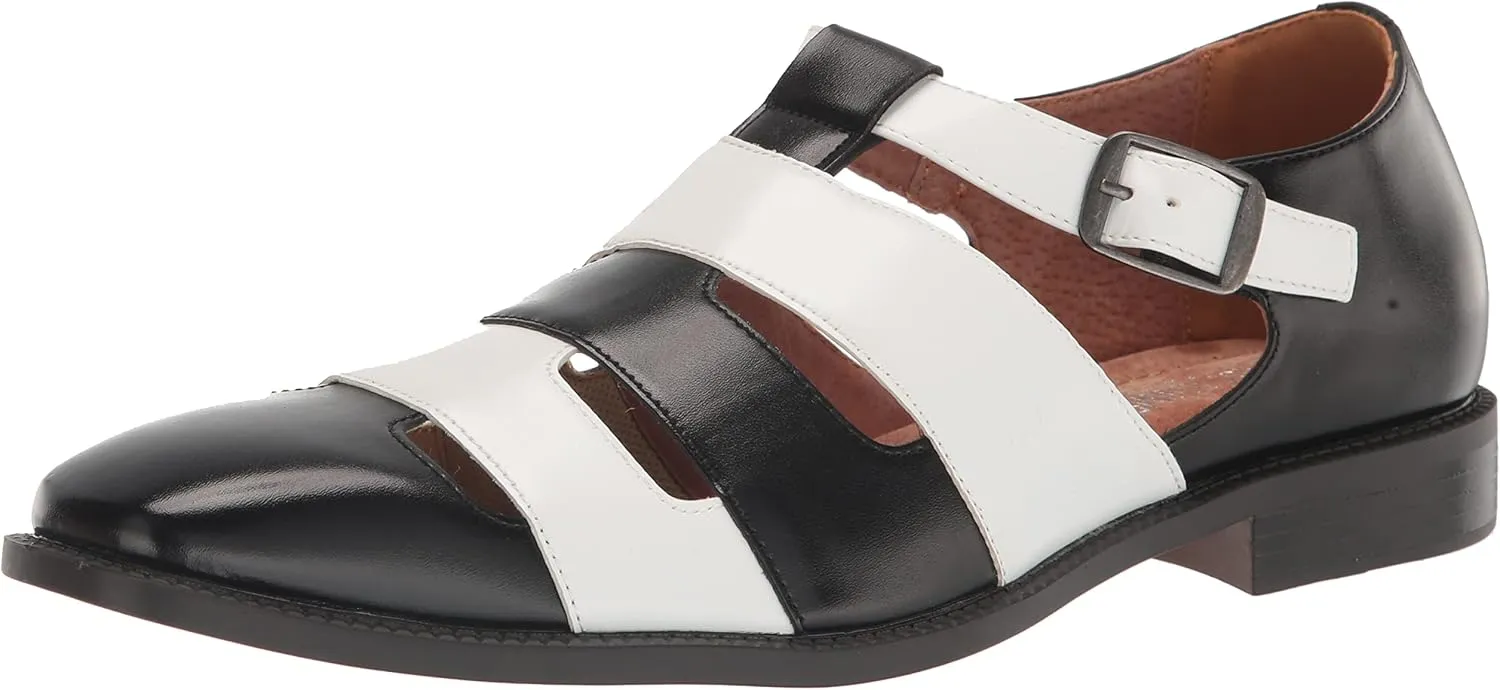 STACY ADAMS Men's Calderon City Sandal Flat