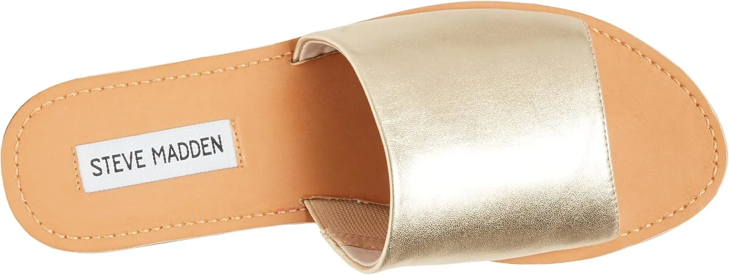 Steve Madden Women's Gracel Flat Sandal Slide