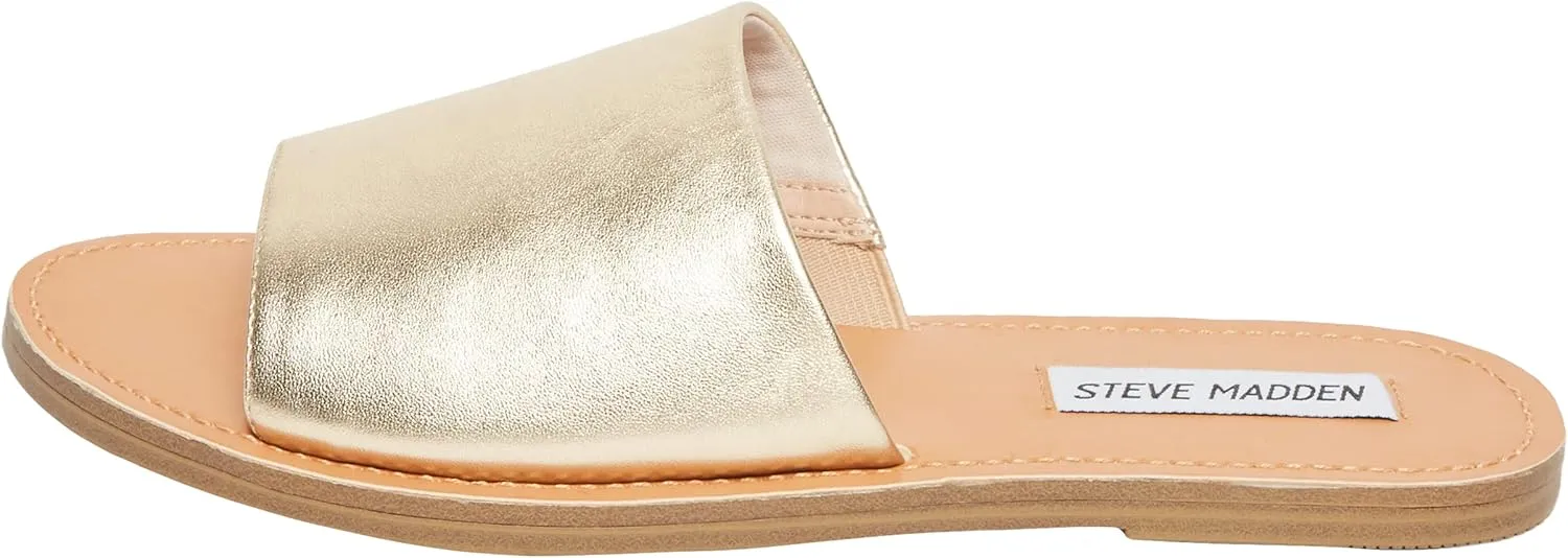 Steve Madden Women's Gracel Flat Sandal Slide