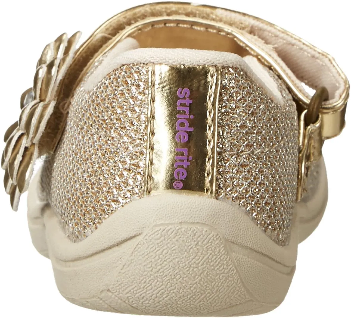 Stride Rite Haylie Mary Jane (Toddler/Little Kid), Silver, 8 Toddler