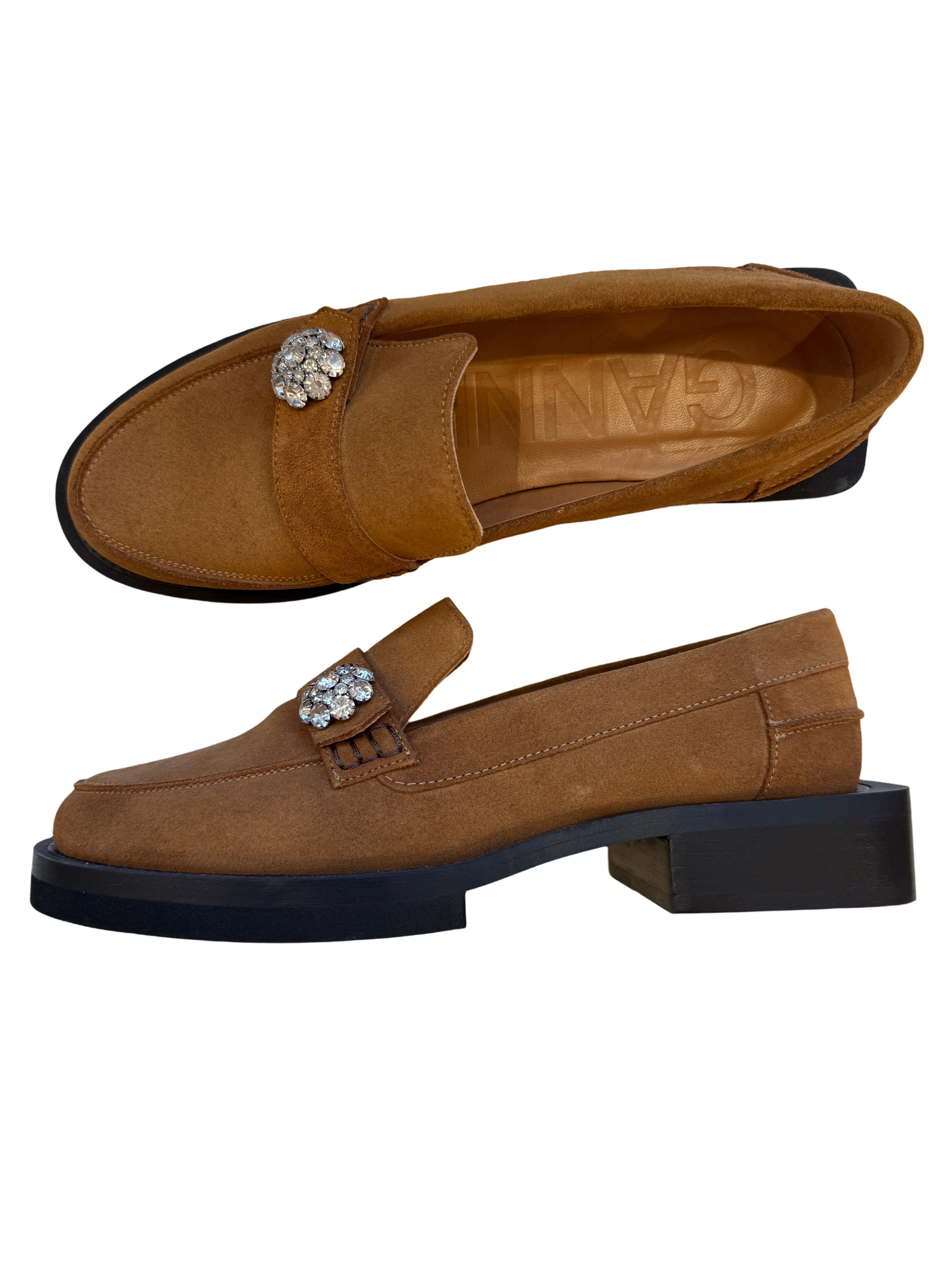 Suede Loafers Size 37